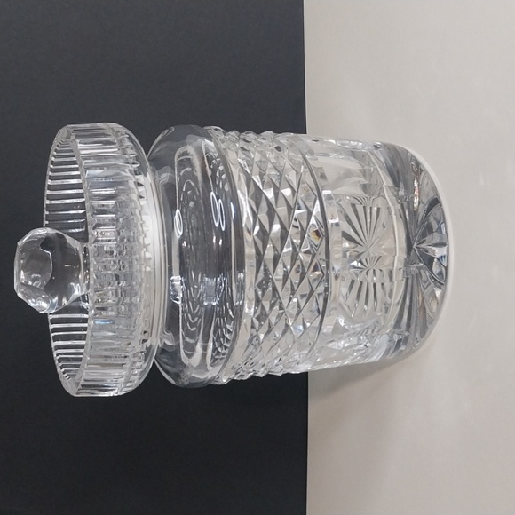 WATERFORD CRYSTAL HONEY /JAM JAR WITH LID - Picture 4 of 8